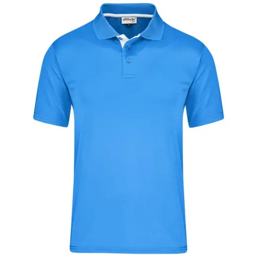 Kids Tournament Golf Shirt Aqua